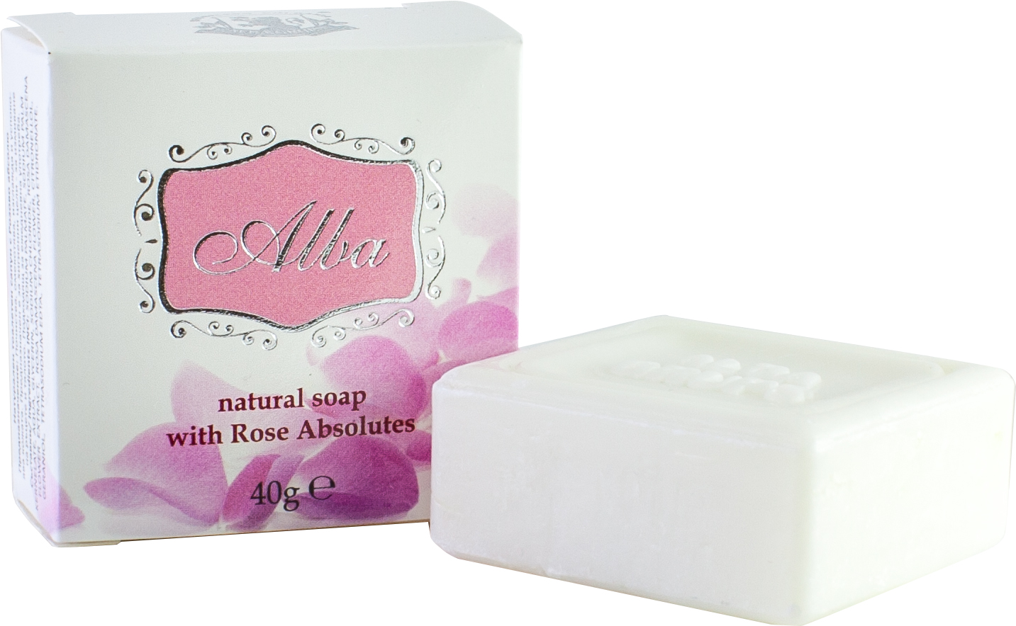 Natural Soap - with Rose Absolute (40g)