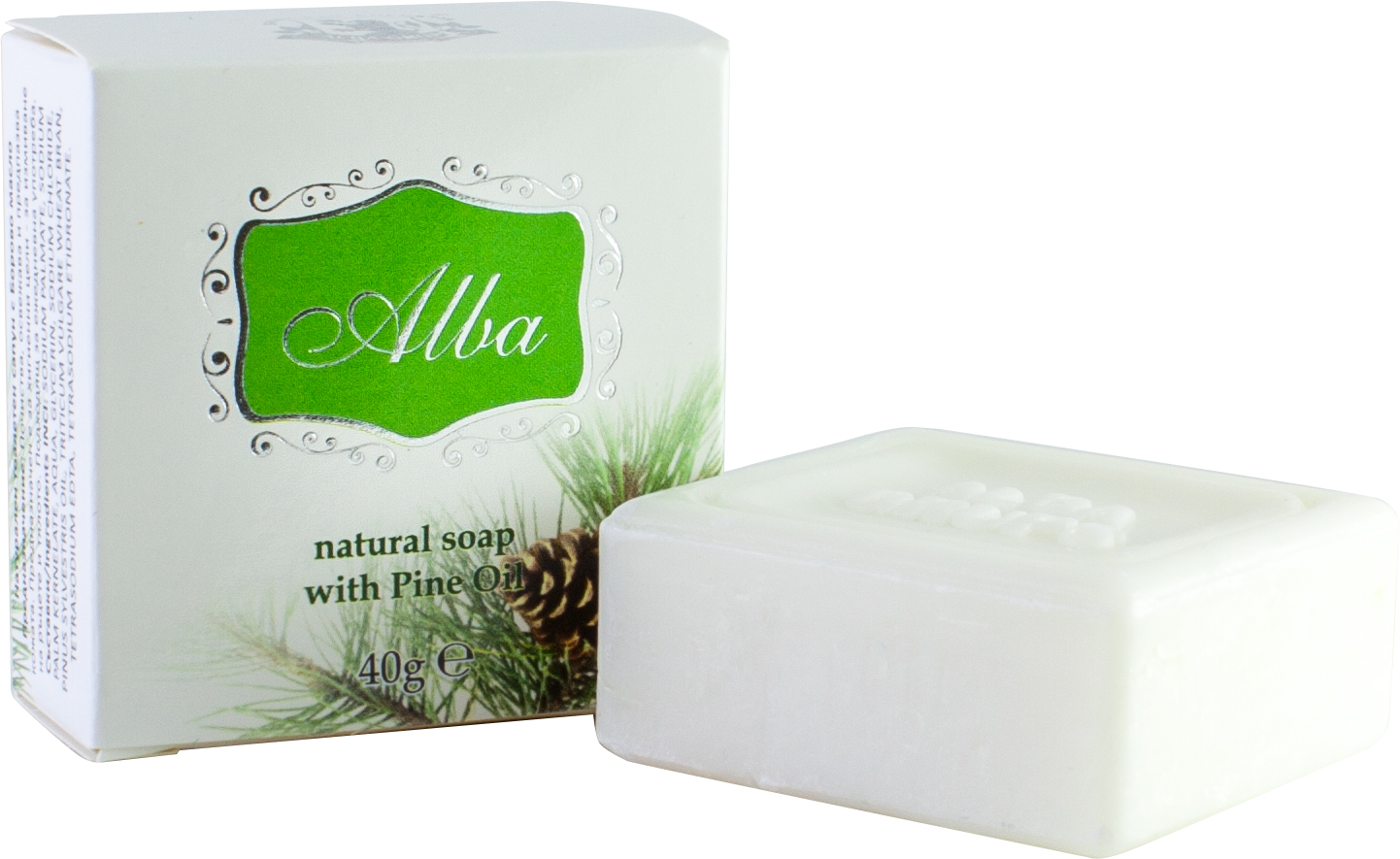 Natural Soap - with Pine Essential Oil (40g)