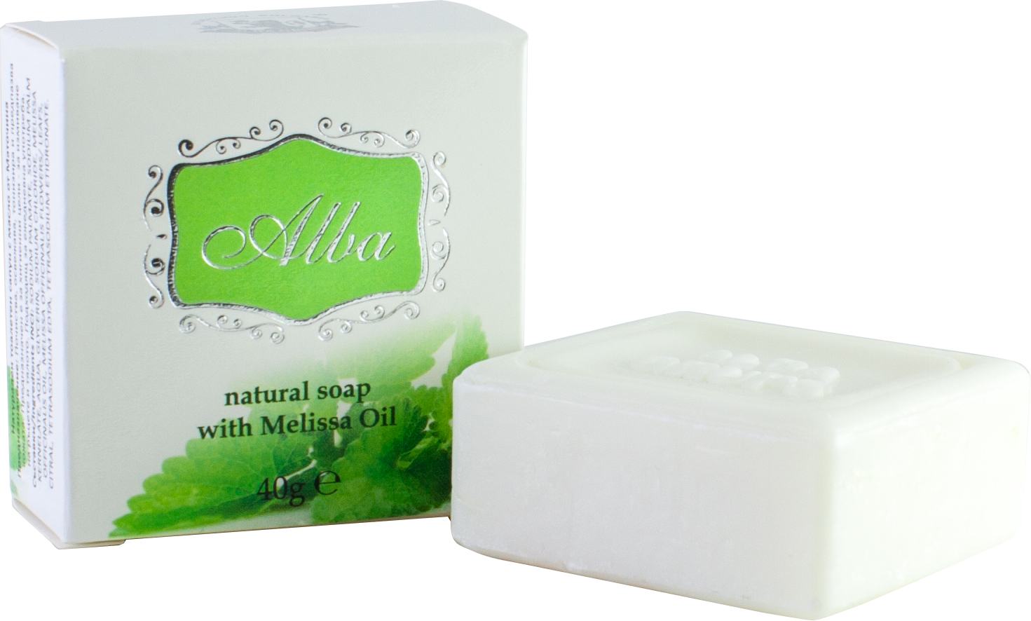 Natural Soap - with Melissa Essential Oil (40g)
