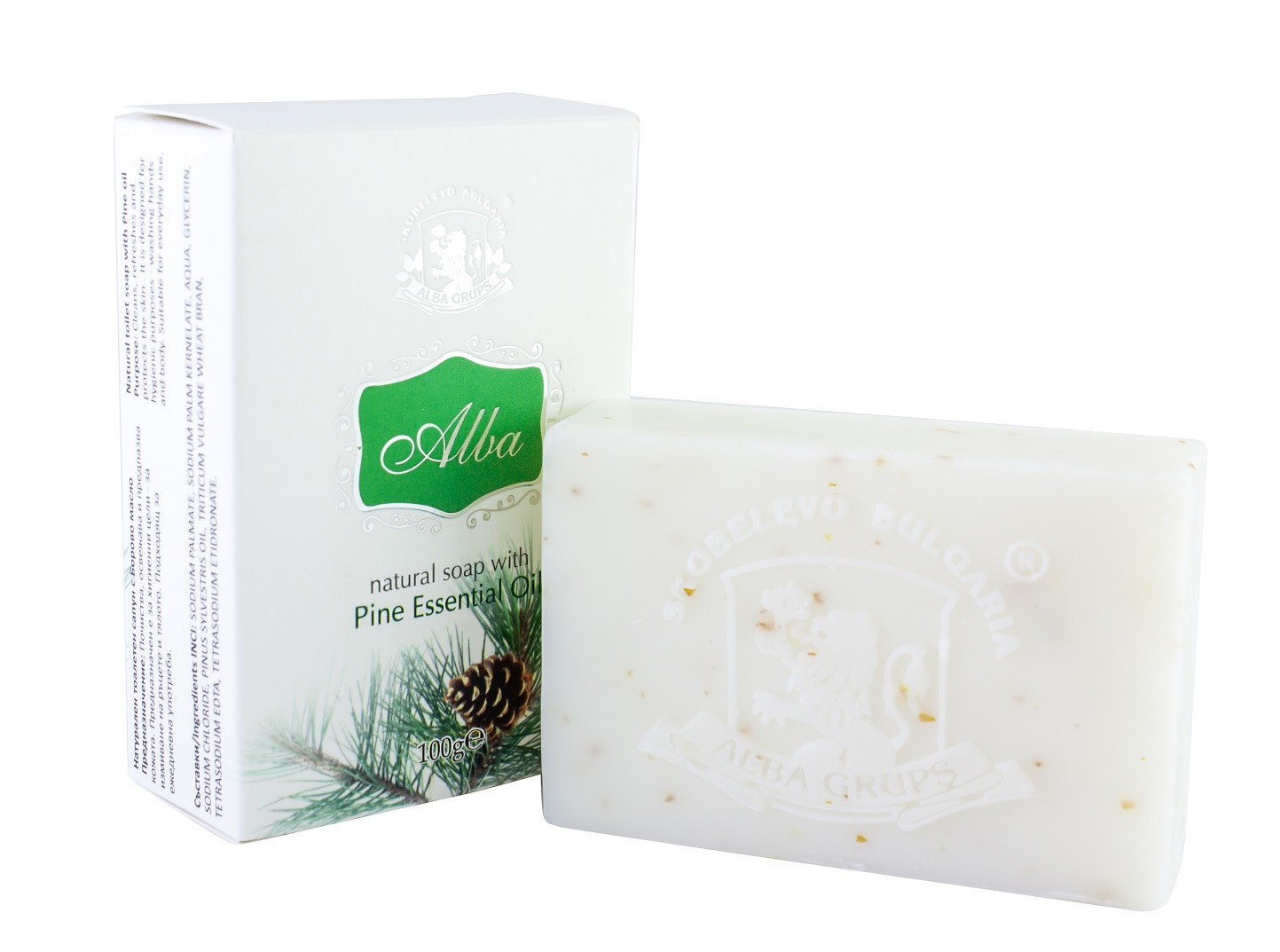 Natural Soap - with Pine Essential Oil (100g)