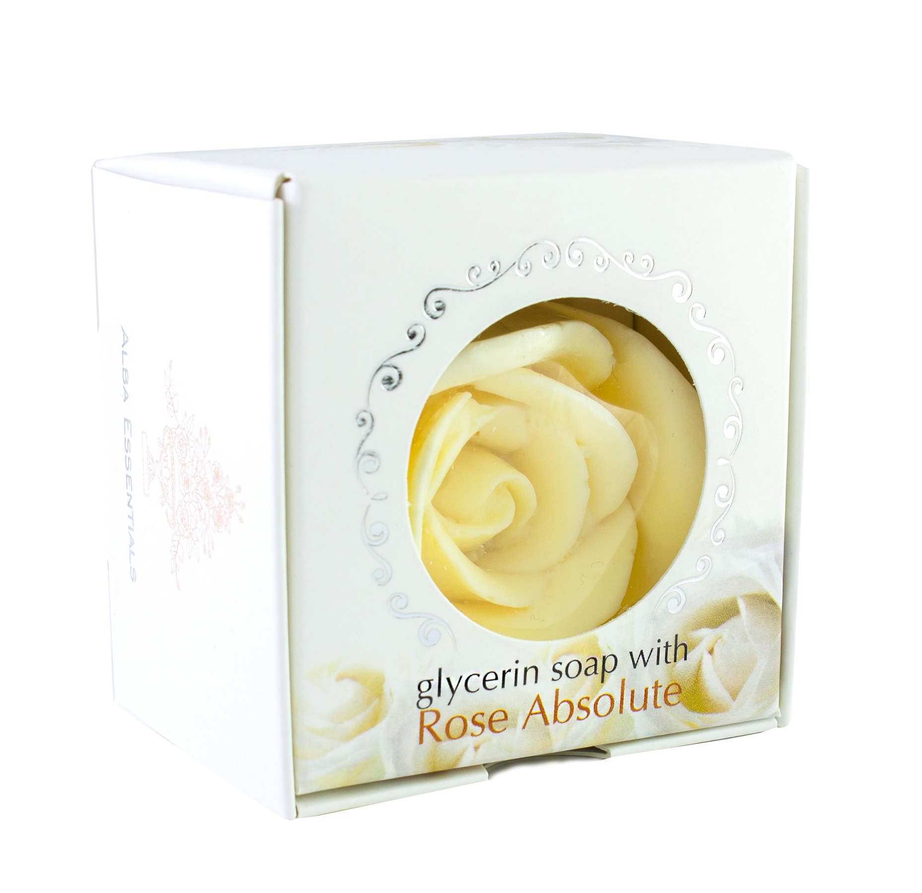 Handmade Glycerin Soap - with Organic Rose Absolutes (70g)