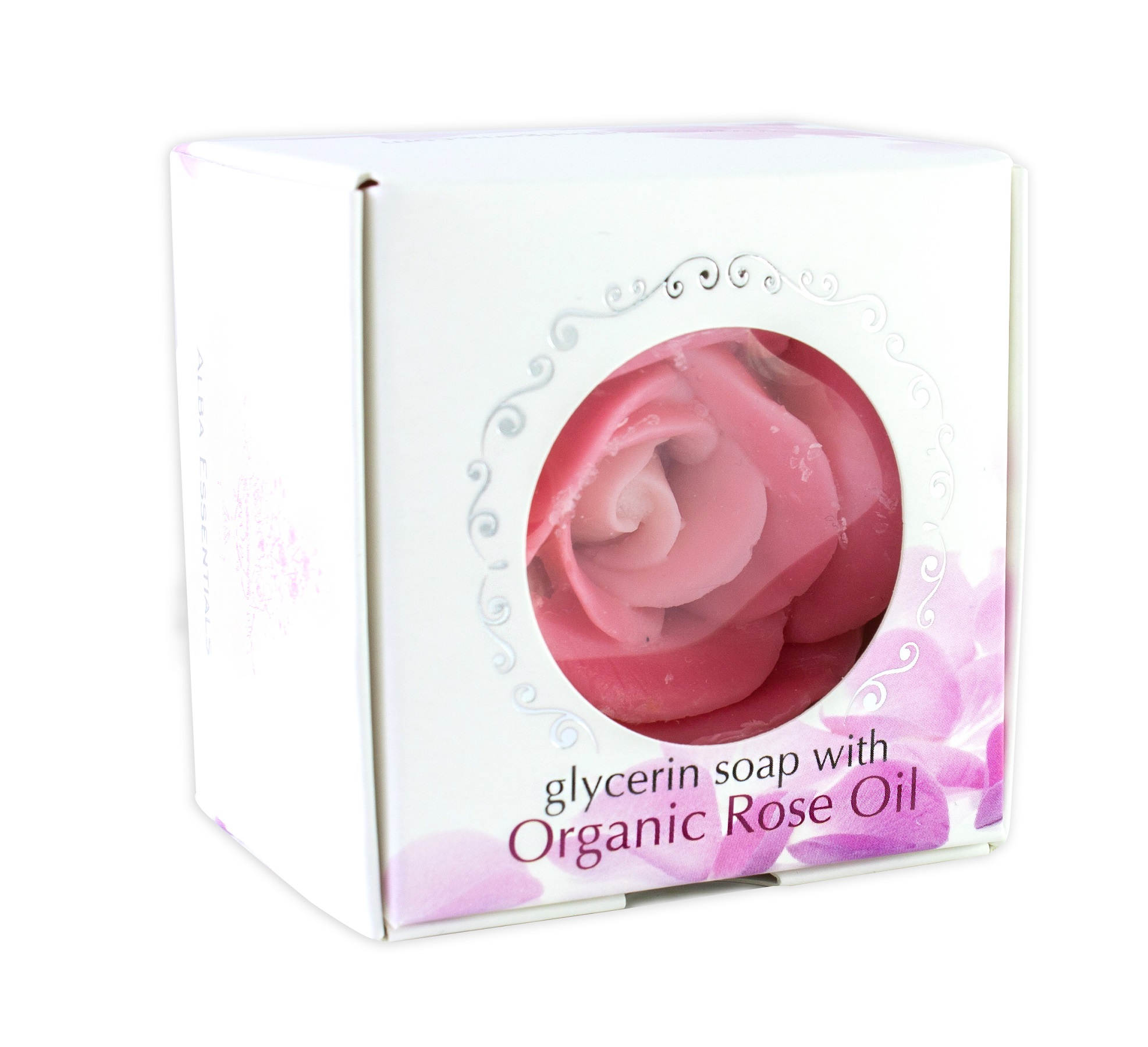 Handmade Glycerin Soap - with Organic Rose Oil (70g)