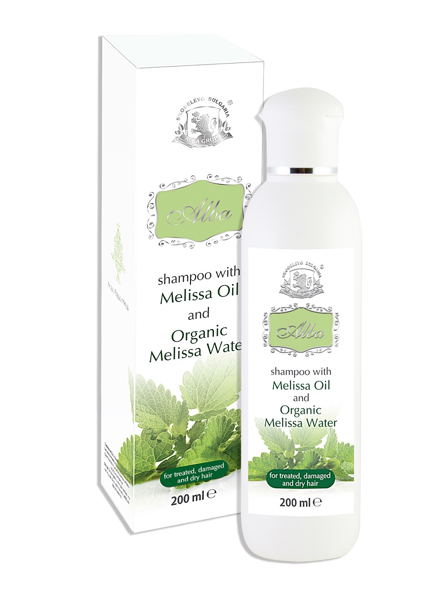 Shampoo for Treated, Damaged and Dry Hair with Melissa Oil and Melissa Bio Water (200ML)