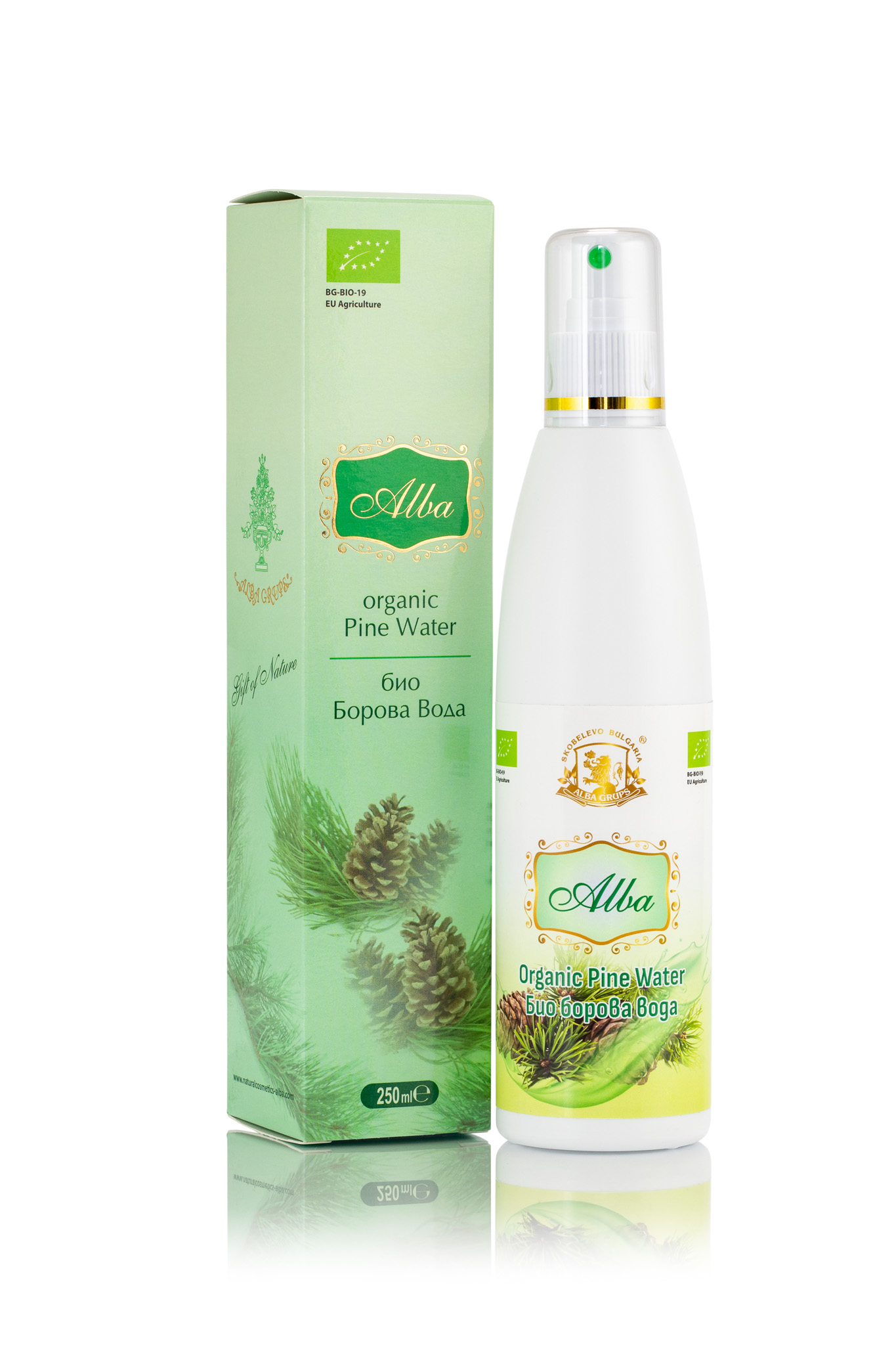 Organic Pine Water - Skin Toner (250ML/100ML)