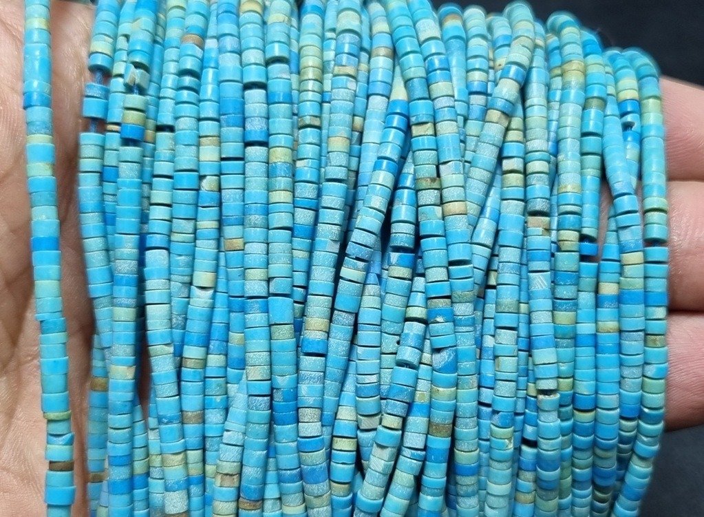 Turquoise beads