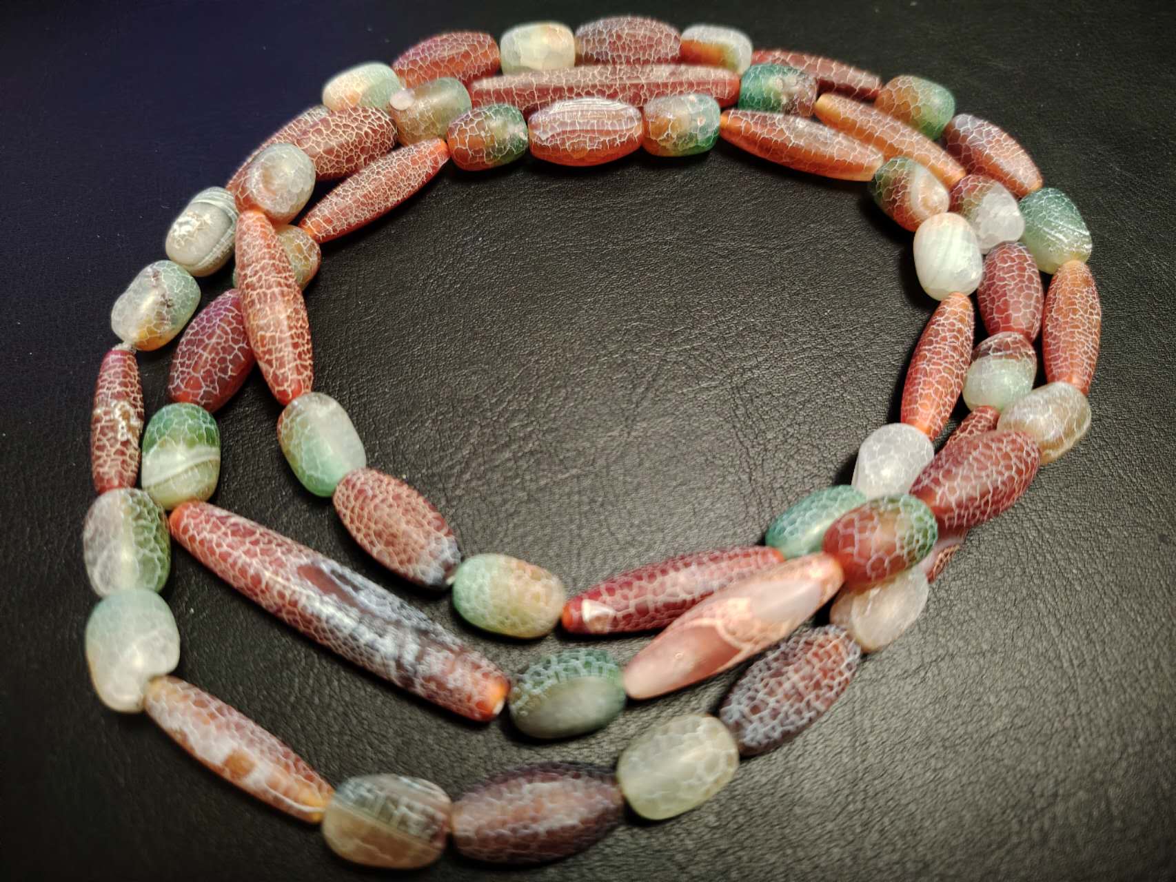 Dzi Beads from Tibet