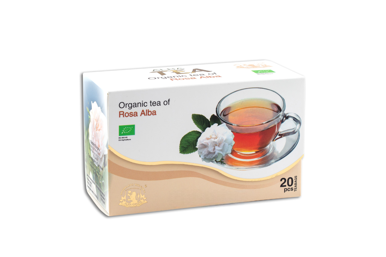 Organic Tea of Rosa Alba