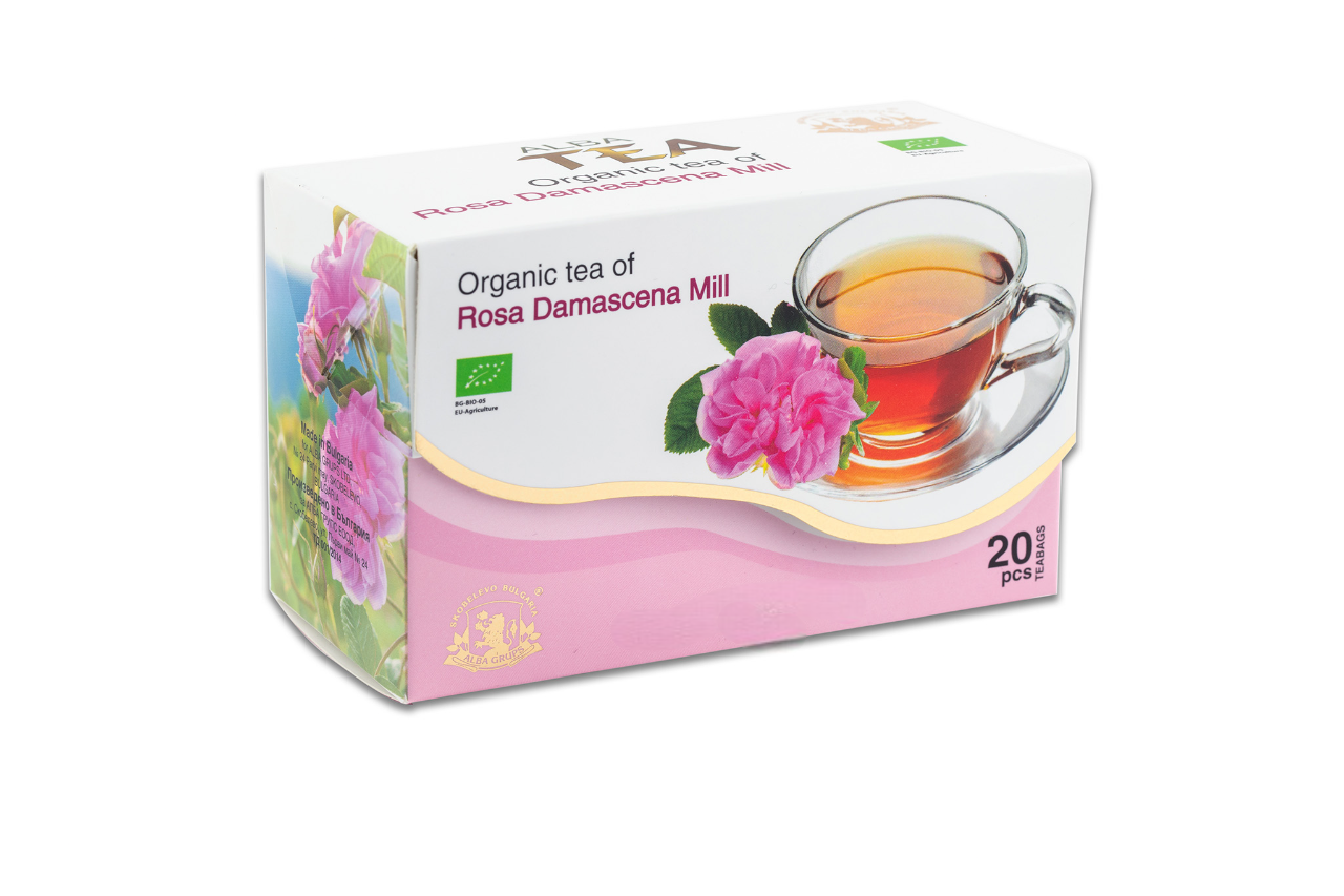 Organic Tea of Rosa Damascena